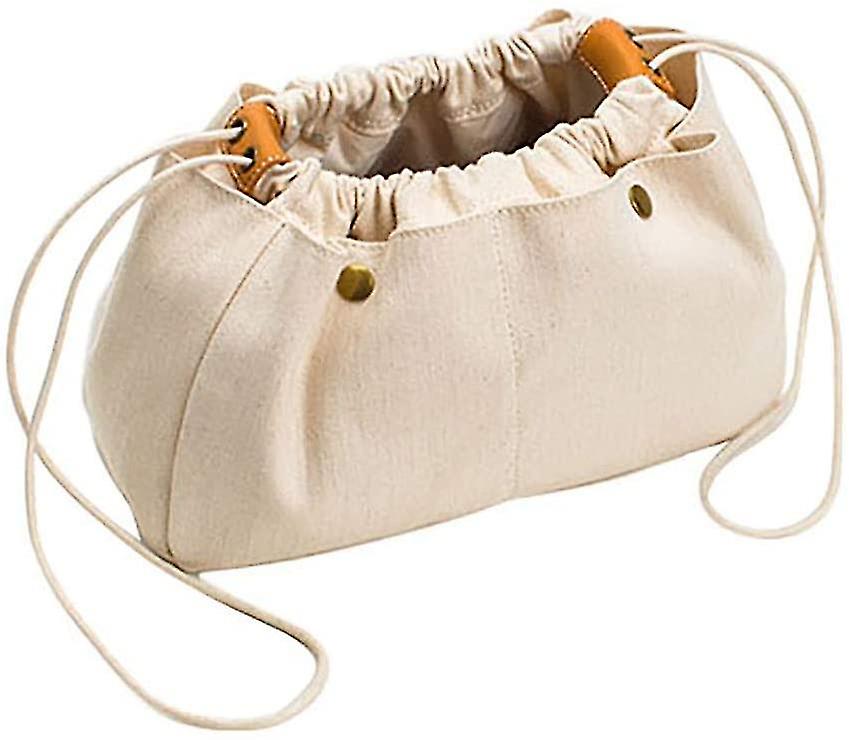Cotton Canvas Storage Bag Cosmetic Bag Handbag Plug-in Wallet