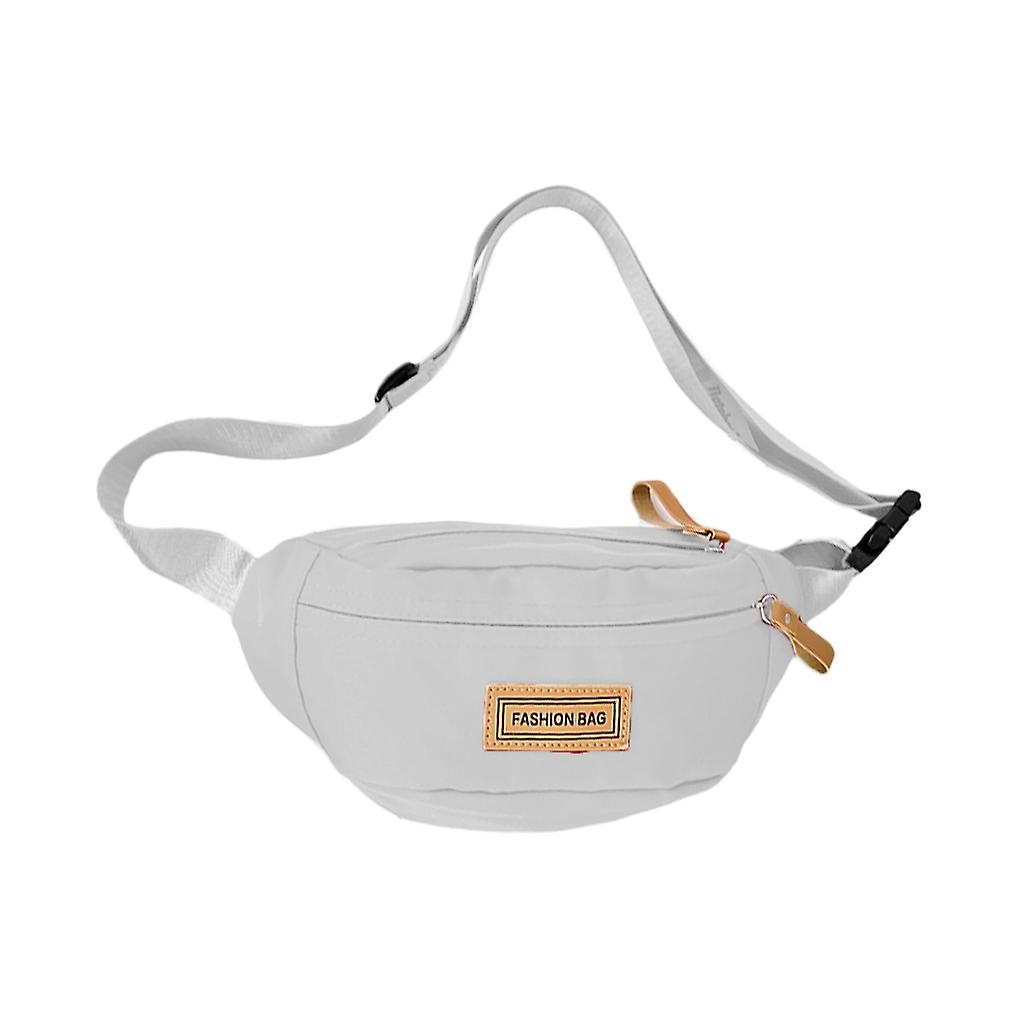 Crossbody Chest Bag Nylon Fanny Pack Large Capacity Sports Pouch Traveling Bag