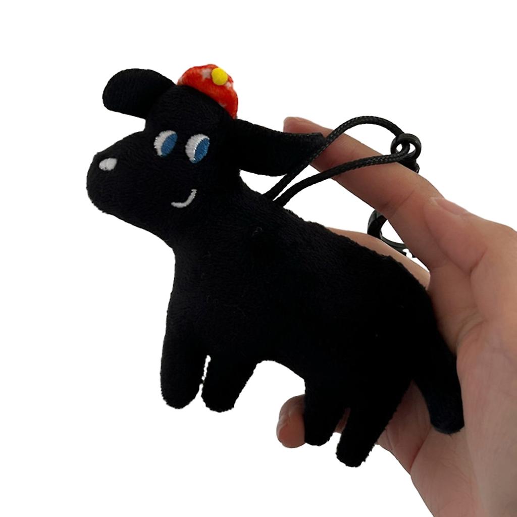 Cute Cartoon Plush Puppy Backpack Charm For Kids Decorative Bag Pendant
