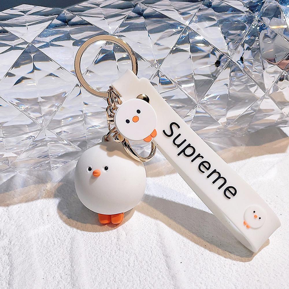 Cute Chick Key Chain Bag Pendant Car Key Chain Cartoon Doll
