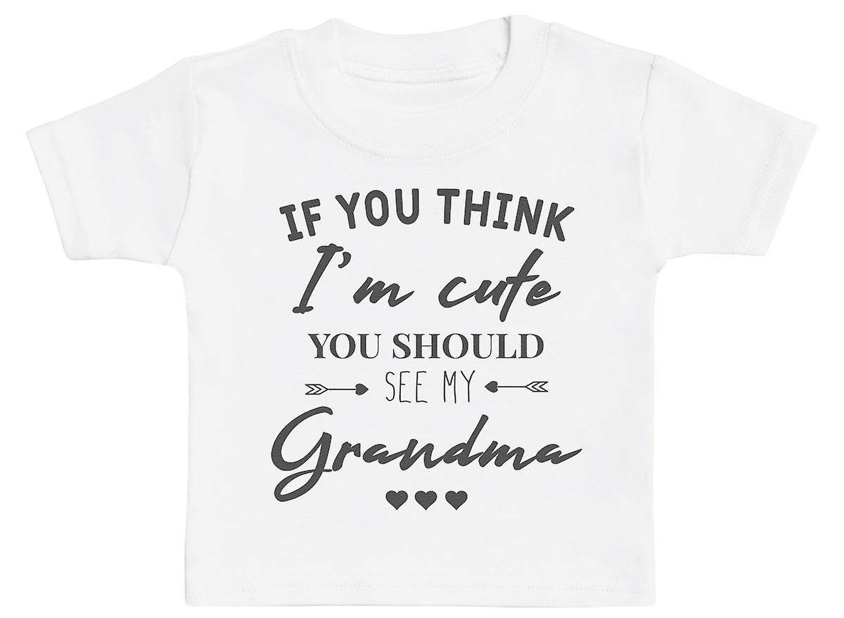 Cute Grandma - Maglietta per bambino Awo-67760