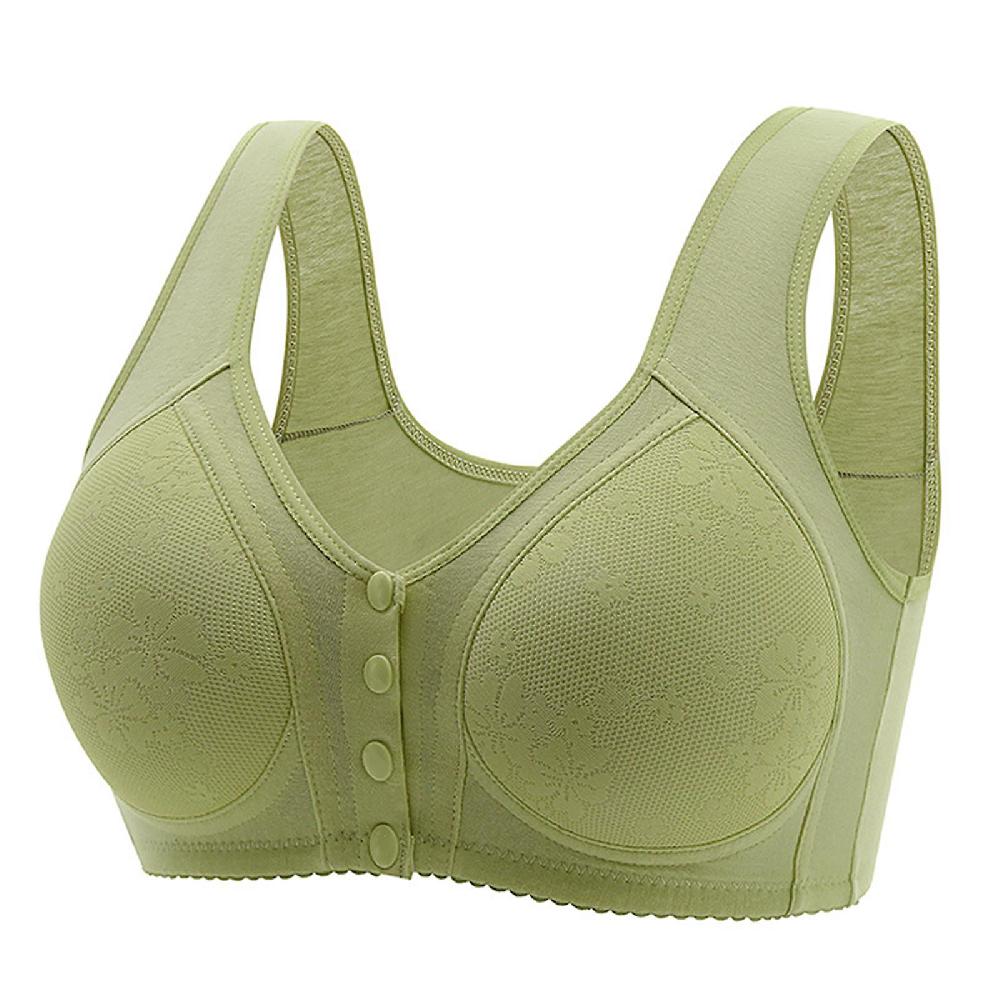 Daisy Reggiseno Daisy Reggiseno per anziani Chiusura frontale comodo comodo senza fibbia a filo