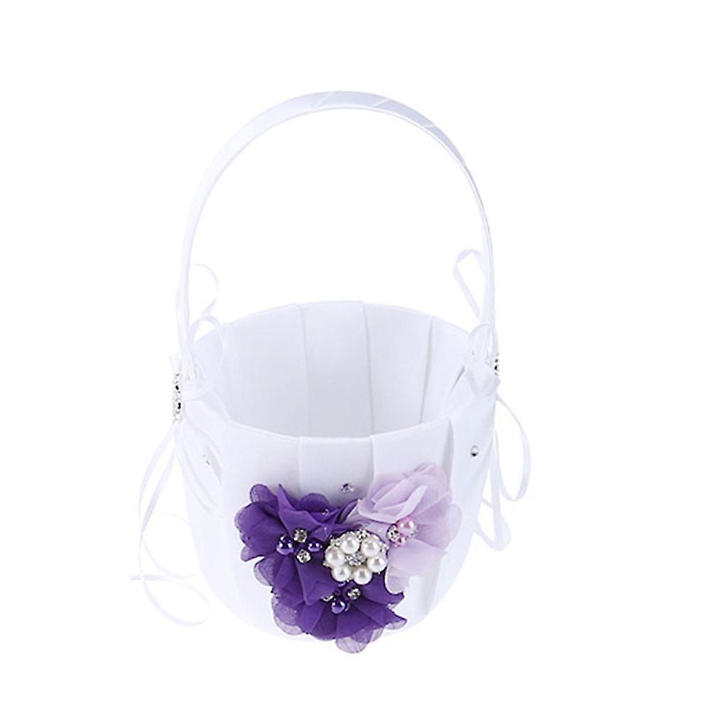 Decorative Baskets Wedding Baskets Beautiful Flower Basket Basket Bride Wedding Flowers Basket