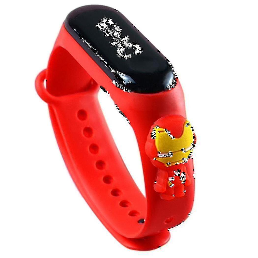 Digital Led Impermeabile Bambini Orologio Tocco Braccialetto Orologio Sportivo Carino Per Bambini Ragazzo Ragazza F