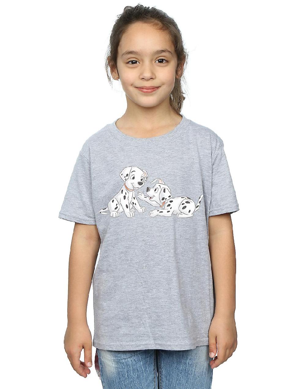 Disney Ragazze 101 Dalmazia Acquerello Amici T-Shirt