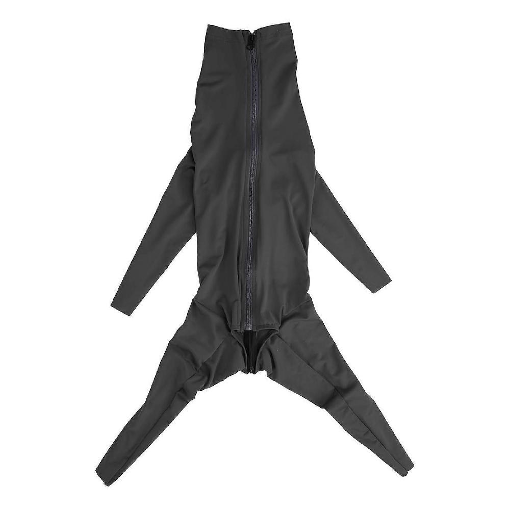 Dog Full Coverage Jumpsuit Elastic Prevent Shedding Dog Bodysuit for Post Operative S
