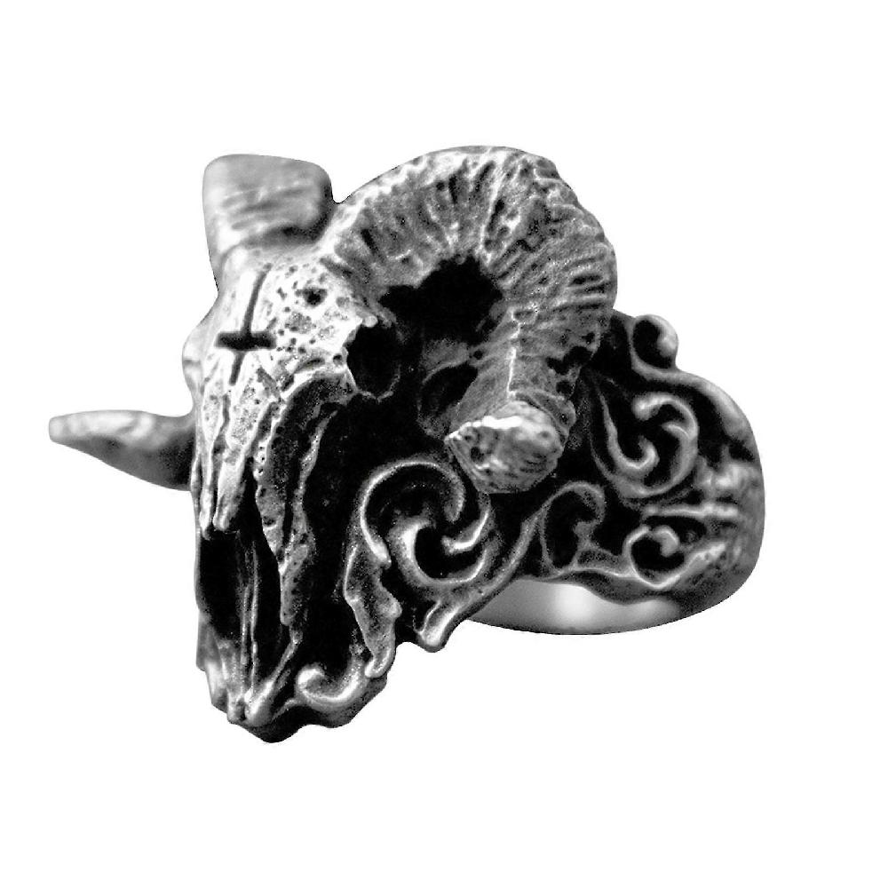 Domineering Men Personality Creative Domineering Head Open Ring