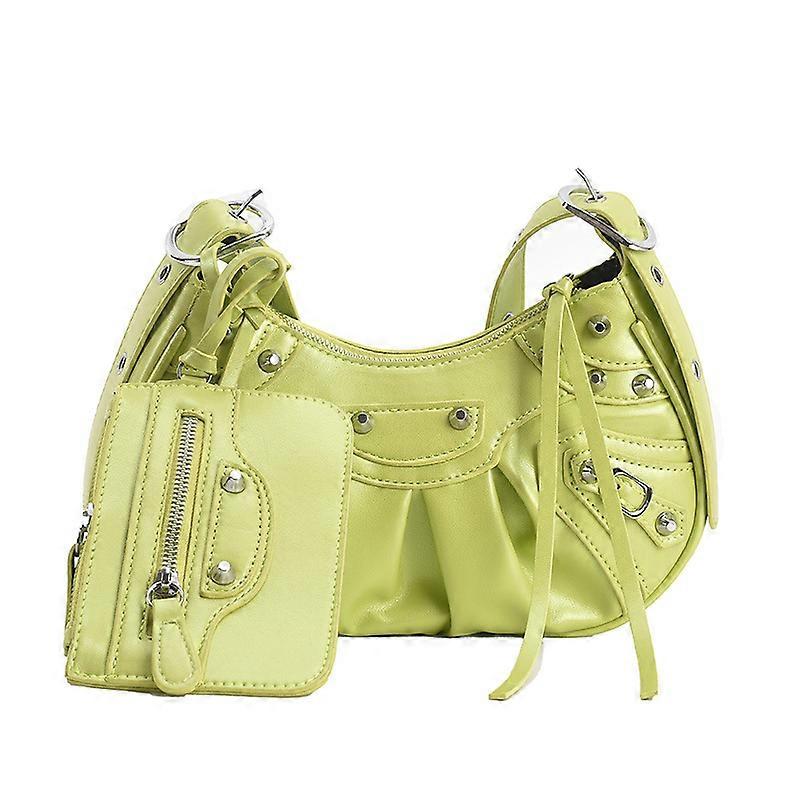 Donne alla moda Top Handle Sottobraccio Borse Ladies Fashion Shoulder Bag Purse Pu Leather Daily Dating Crossbody Tote