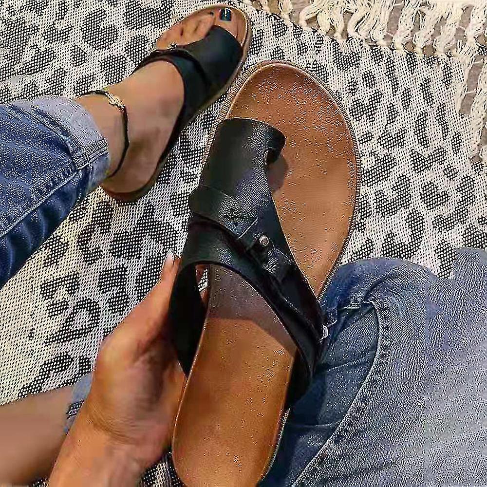 Donne Ortopediche Bunion Correction Flat Slippers Flip Flop One Toe Sandals Shoes