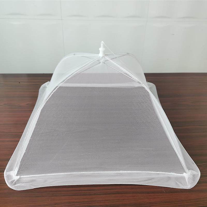 Dww-Lot de 5 cloches alimentaires pliables en maille pour pique-nique anti-moustiques 40 6 cm