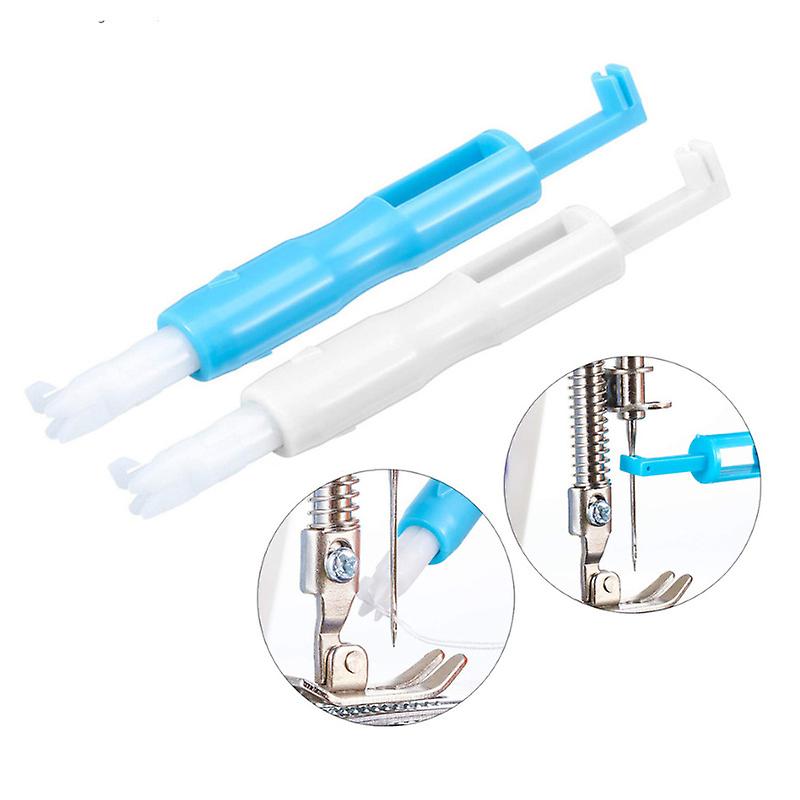 Dww-Lot De 6 Enfile-aiguilles Pour Machine Coudre Bleu Blanc