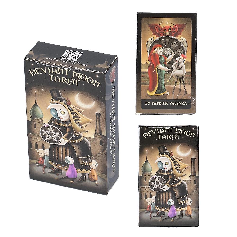 English Version Tarot Cards Board Game - Paper Tarot Deck for Divination and Interaction