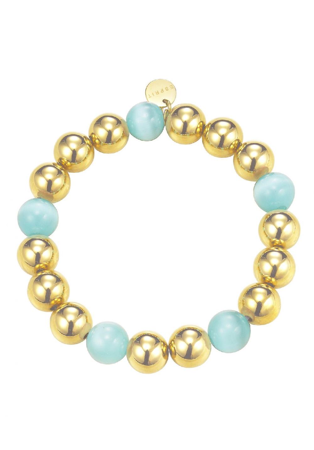 Esprit Damenarmband grassetto sfere menta (ESBR11662B160)