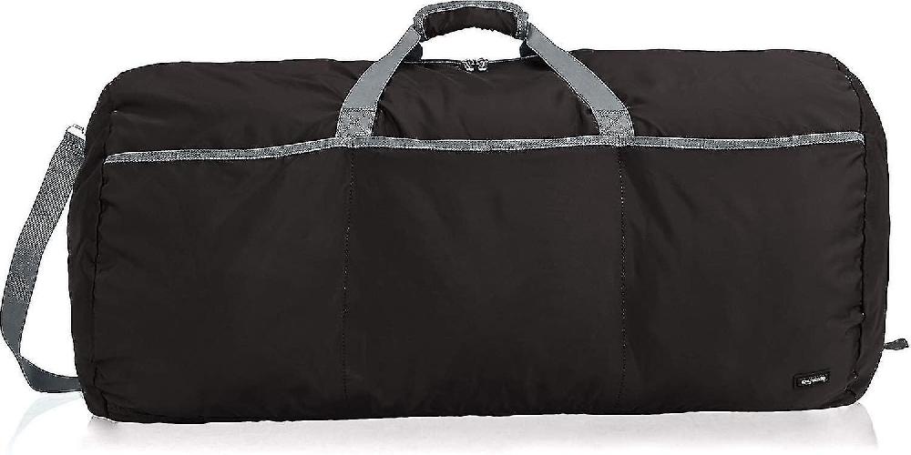 Exquisite Exquisite Large Sports/weekend Bag In Soft Fabric 98 L Black