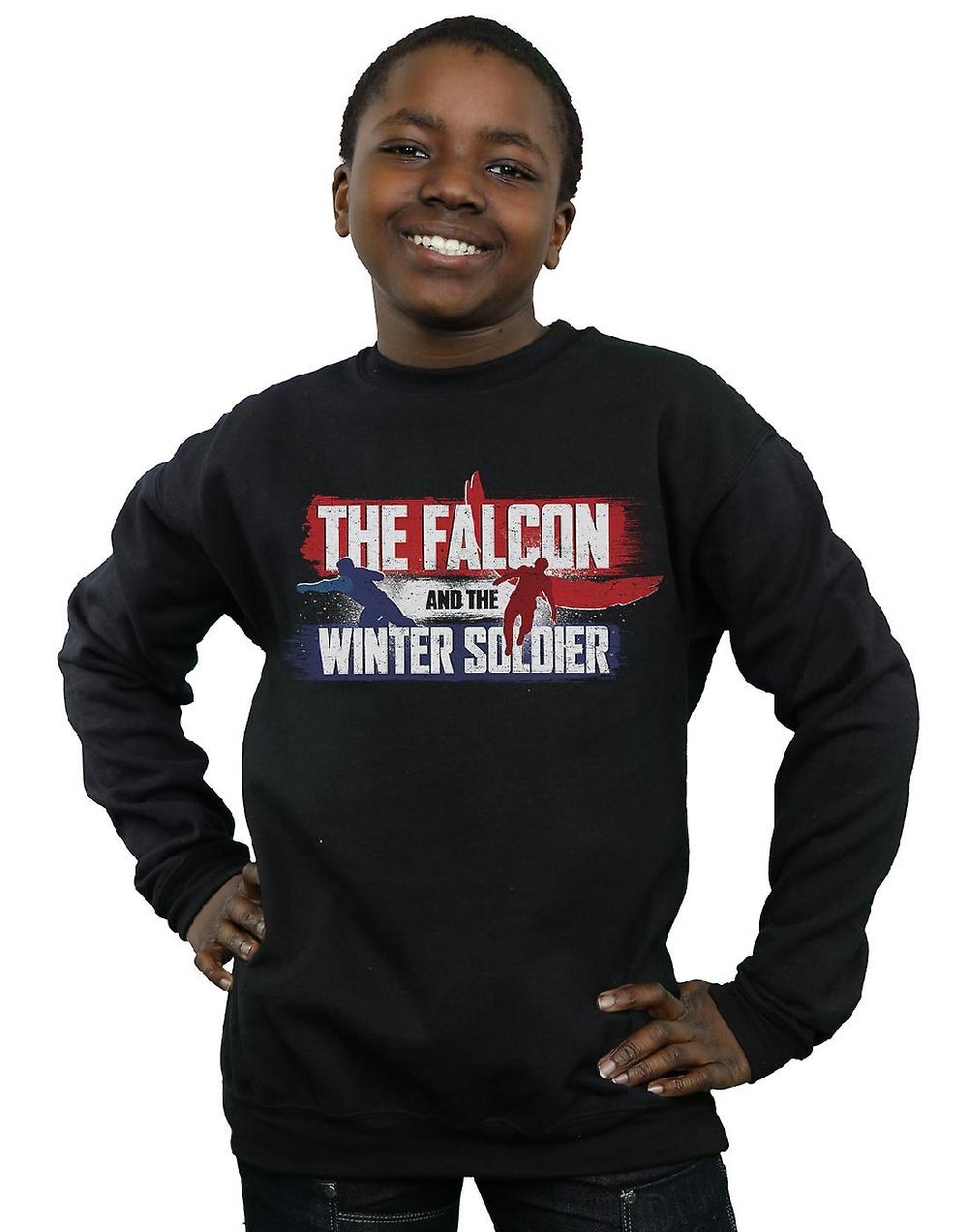Felpa Marvel Boys The Falcon and the Winter Soldier Action Logo