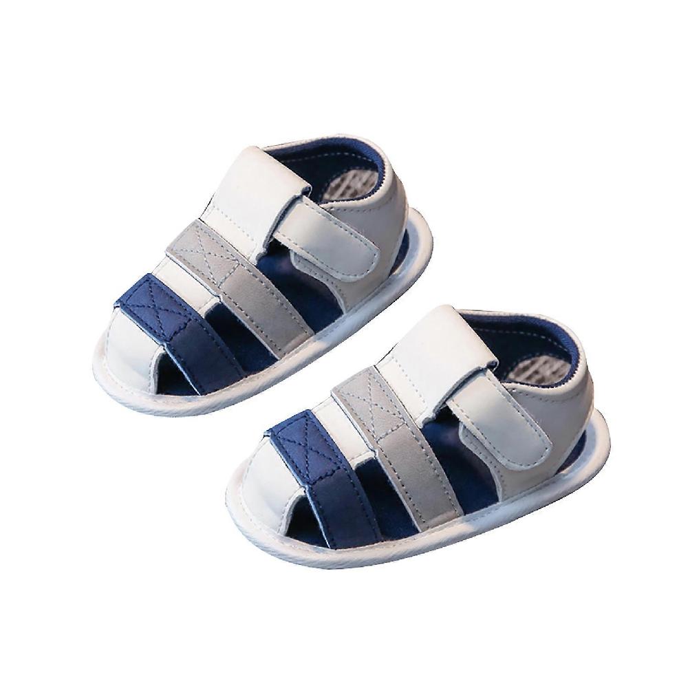 Fianao Toddler Shoes Breathable Anti-Slip Faux Leather 0-1 Year Old Summer Sandals For Baby