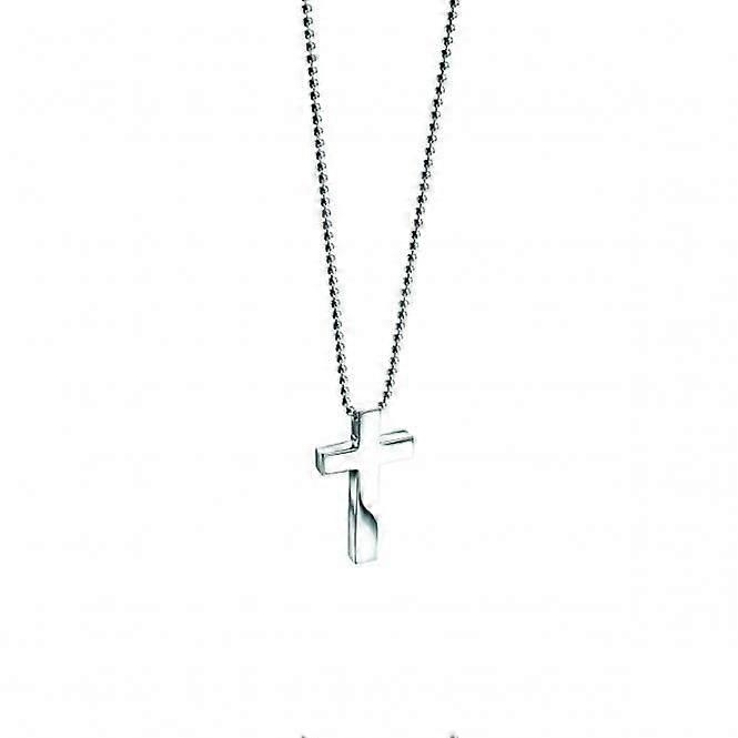 Fred Bennett Plain Silver Cross Pendant P1212