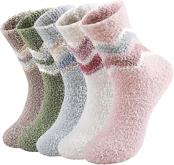 Fuzzy Socks For Women - Warm Fuzzy Socks Fluffy Socks Soft Coral Fleece Cozy Socks Slipper Socks Home Sleeping