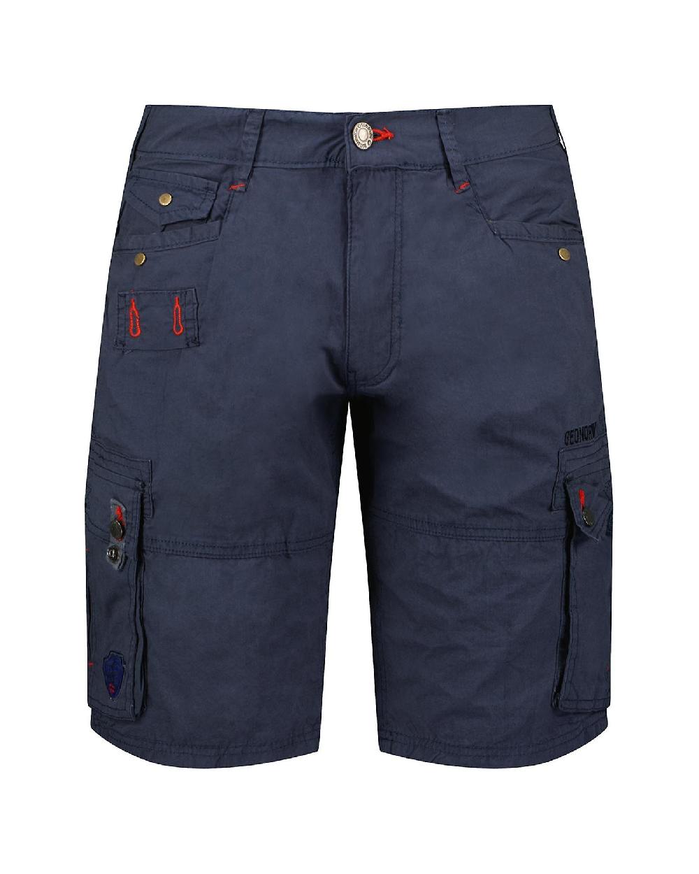 Geographical Norway Men's Navy Cargo Shorts