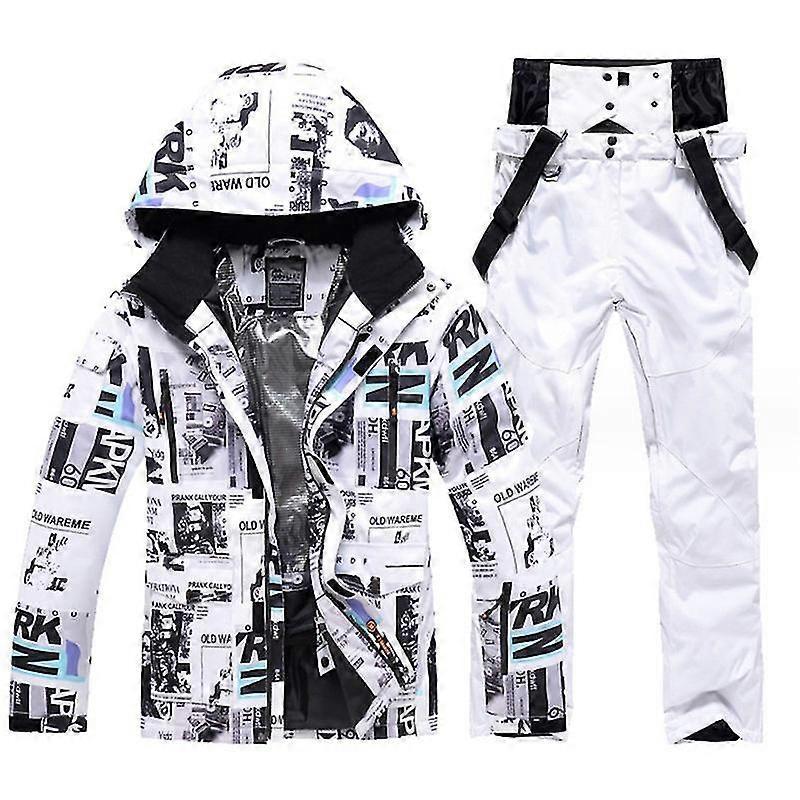 Giacche Da Sci E Pantaloni Da Donna Da Uomo Snowboard Tuta Da Neve Cappotto Caldo Con Cappuccio Impermeabile Antivento Isolato