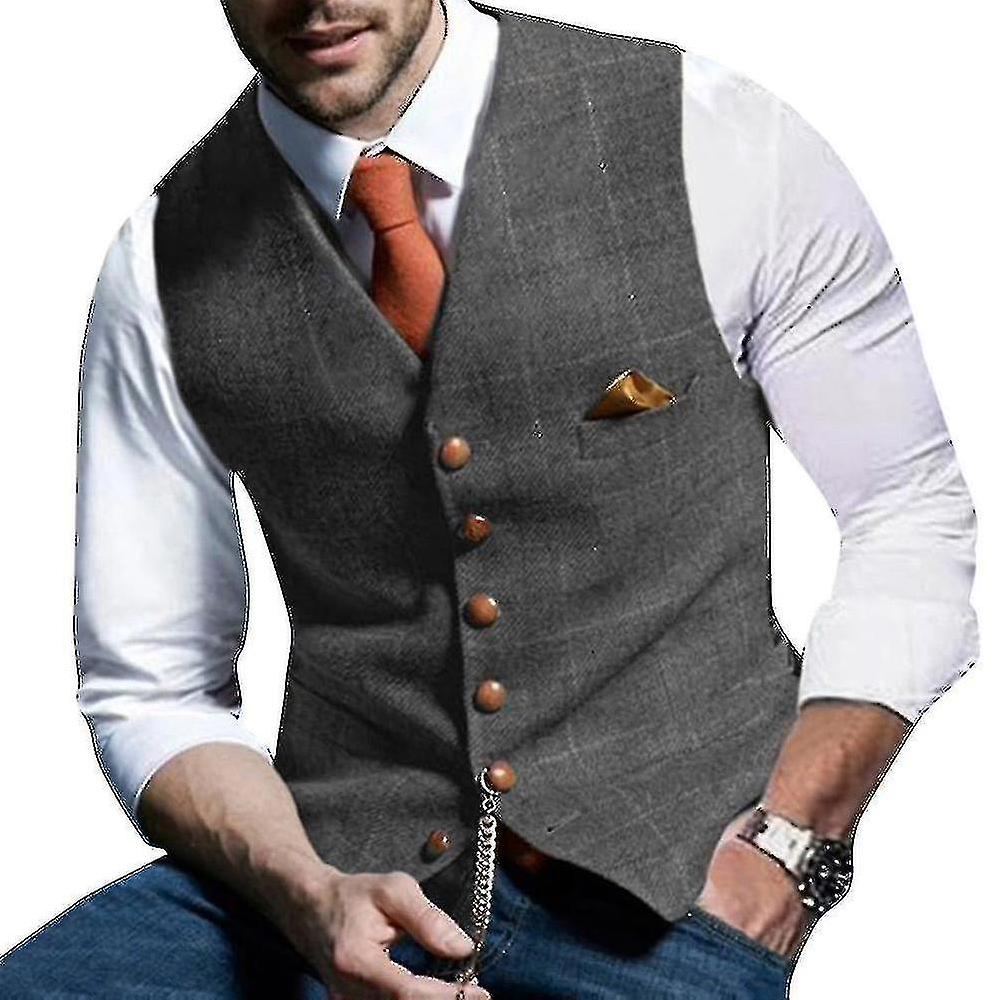 Gilet Uomo Con Scollo A V