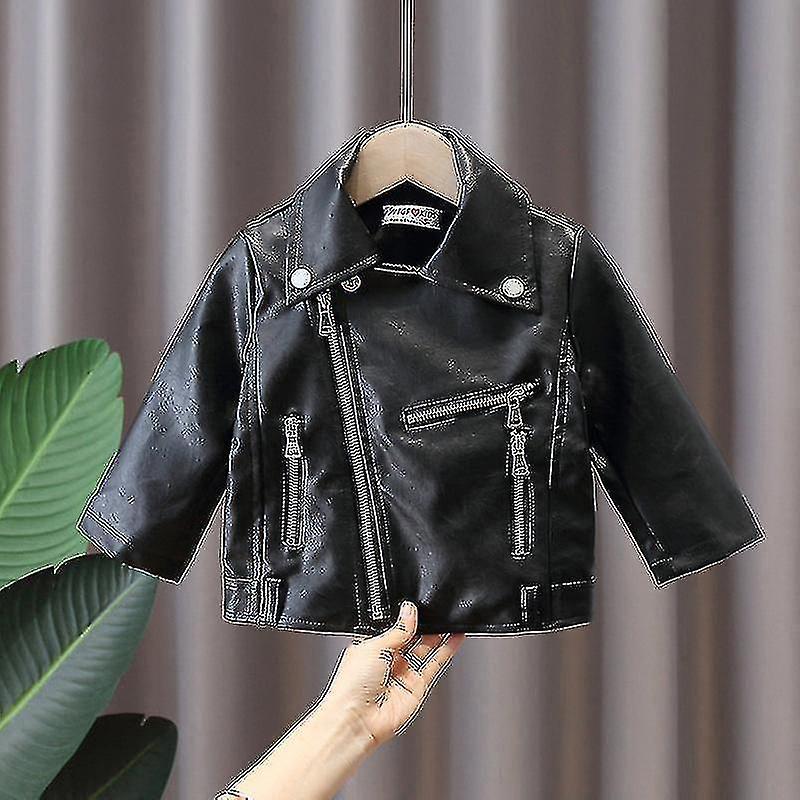 Girl Clothes Kids Outfits Pu Et Outerwear For Toddler Girls Clothing Zipper Et Coat