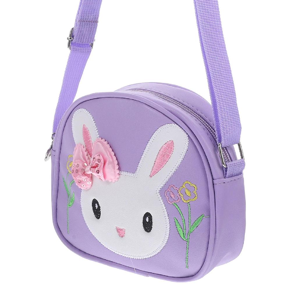 Girls Crossbody Bag Kids Purse Adorable Bunny Shoulder Bag Birthday Gift for Girls