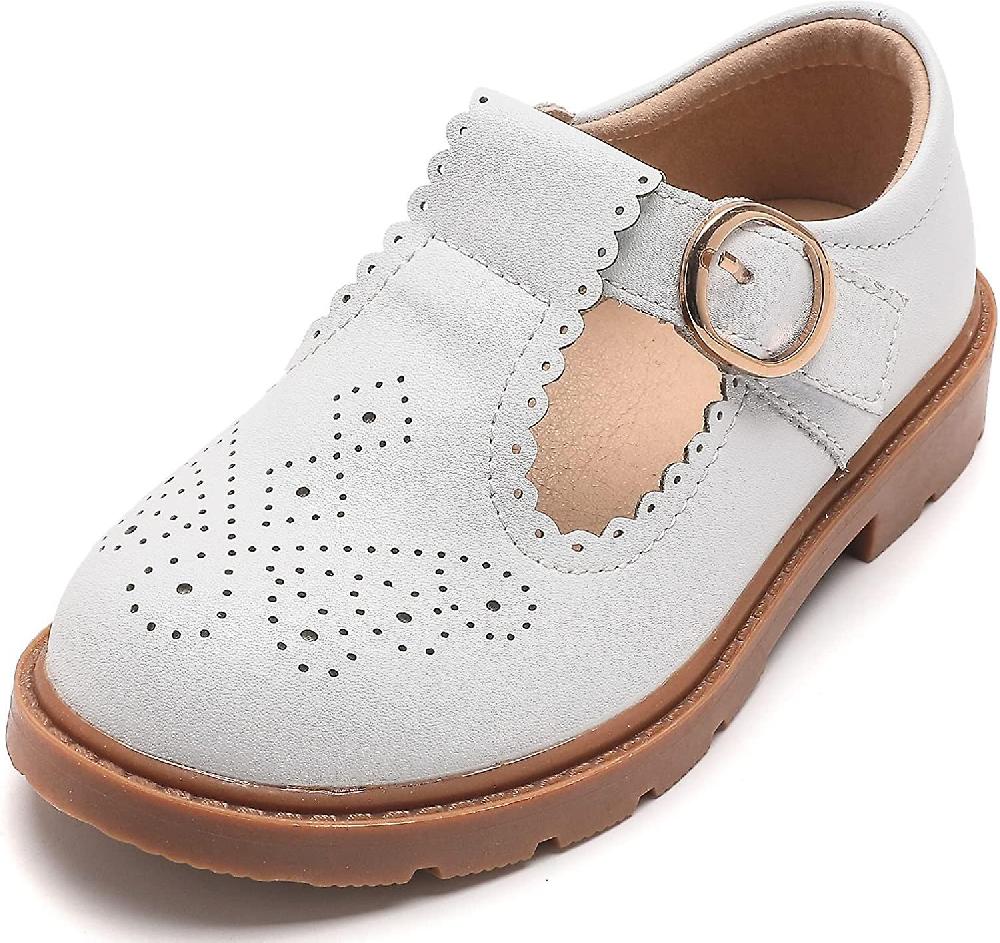 Girls Dress Shoes Mary Jane Flats Party Wedding School Shoes (toddler/little Kid/big Kid)