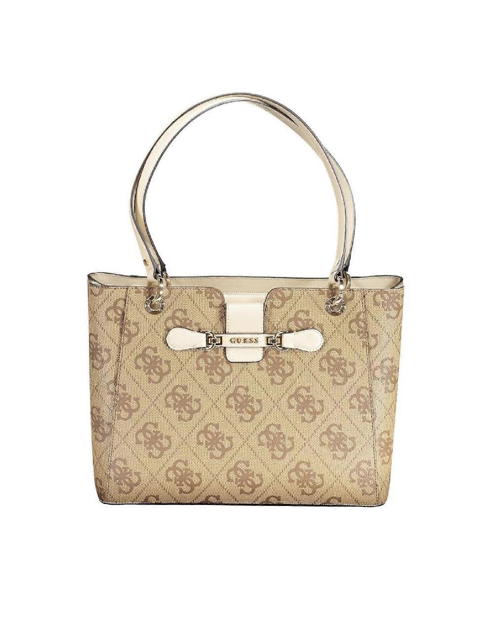 Guess Jeans Guess Women's Carryall Shoulder Bag Beige Guess Carryall Shoulder Bag Beige Guess Women's Shoulder Bag Beige Guess Women's Beige Carryall Shoulder Bag Guess Beige Carryall