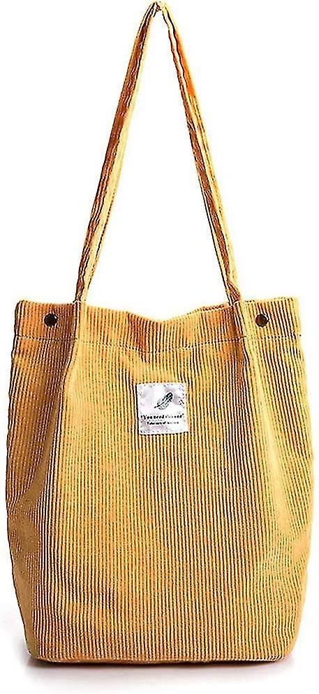 Handbag Ladies Large Corduroy Bag Ladies Handbag Shopper Ladies