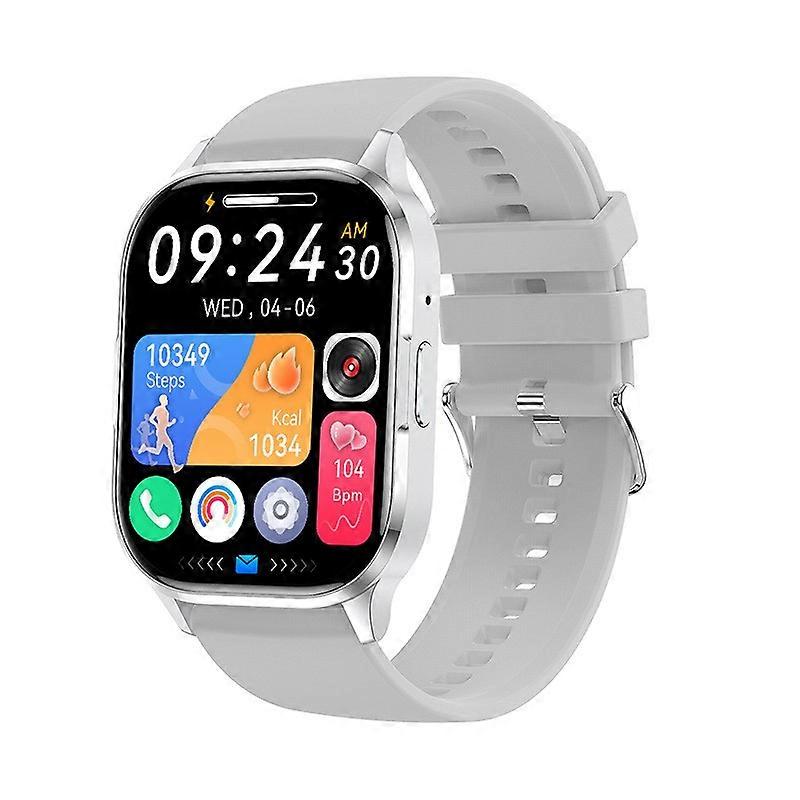 HK21 Schermo AMOLED da 2 01 pollici Bluetooth Smart Watch Orologio sportivo all'aperto Braccialetto fitness per telefoni Android IOS Braccialetto intelligente IP67 FLYE1393