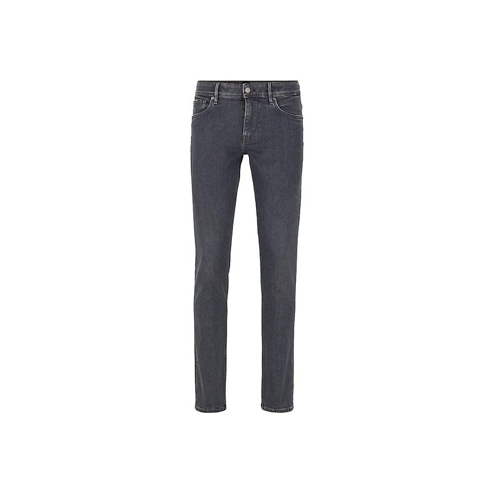 Hugo Boss Charlestone4 Extra Slim Fit Jeans Grigio Scuro