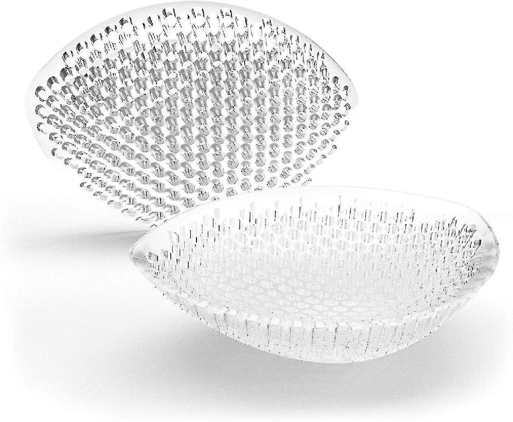 Inserti in silicone reggiseno Tazze - Imbottitura del seno perforata impermeabile per costume da bagno e nuoto A-b Cup-ksize