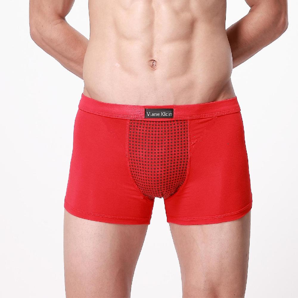 Intimo magnetico uomo boxer stretch traspirante mutande elasticizzate magnetoterapia intimo energetico