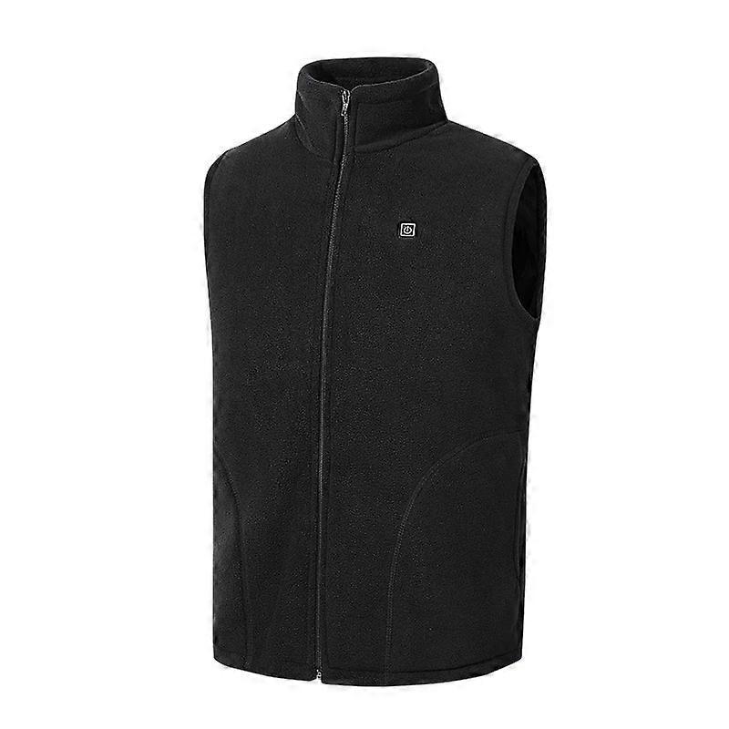 Inverno Elettrico Caldo Riscaldamento Gilet Pile Smart Uomini Donne Giacca Riscaldata Febbre Ricaricare I Vestiti Da Pesca Grafene