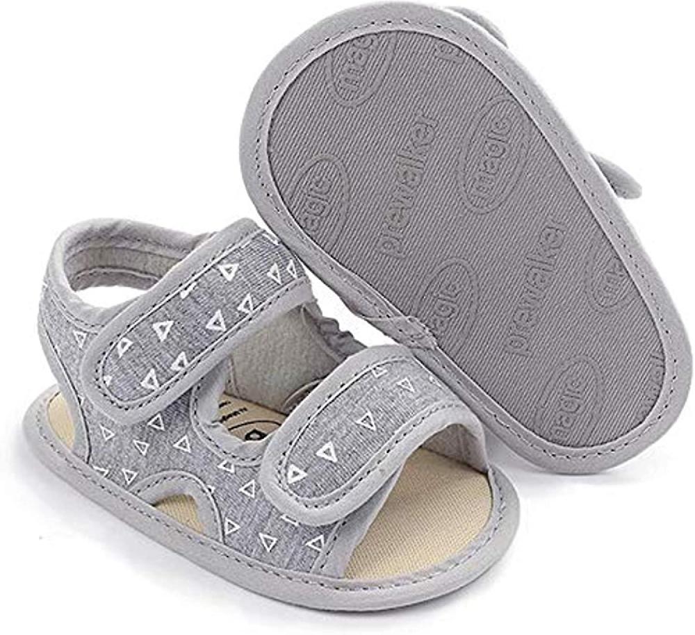 Isbasic Infant Baby Boys Girls Summer Beach Sandals Traspirante Atletico Antiscivolo Soft Sole Neonato Primo Walker Crib Shoes