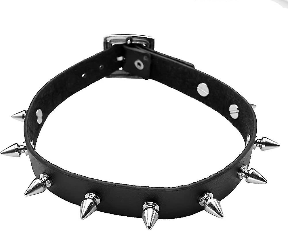 Jewelry Gothic Punk Leather Collar Choker Spike Rivet Collar Nel Jewelry Gothic Punk Leather Collar Choker Spike Rivet Collar Nel