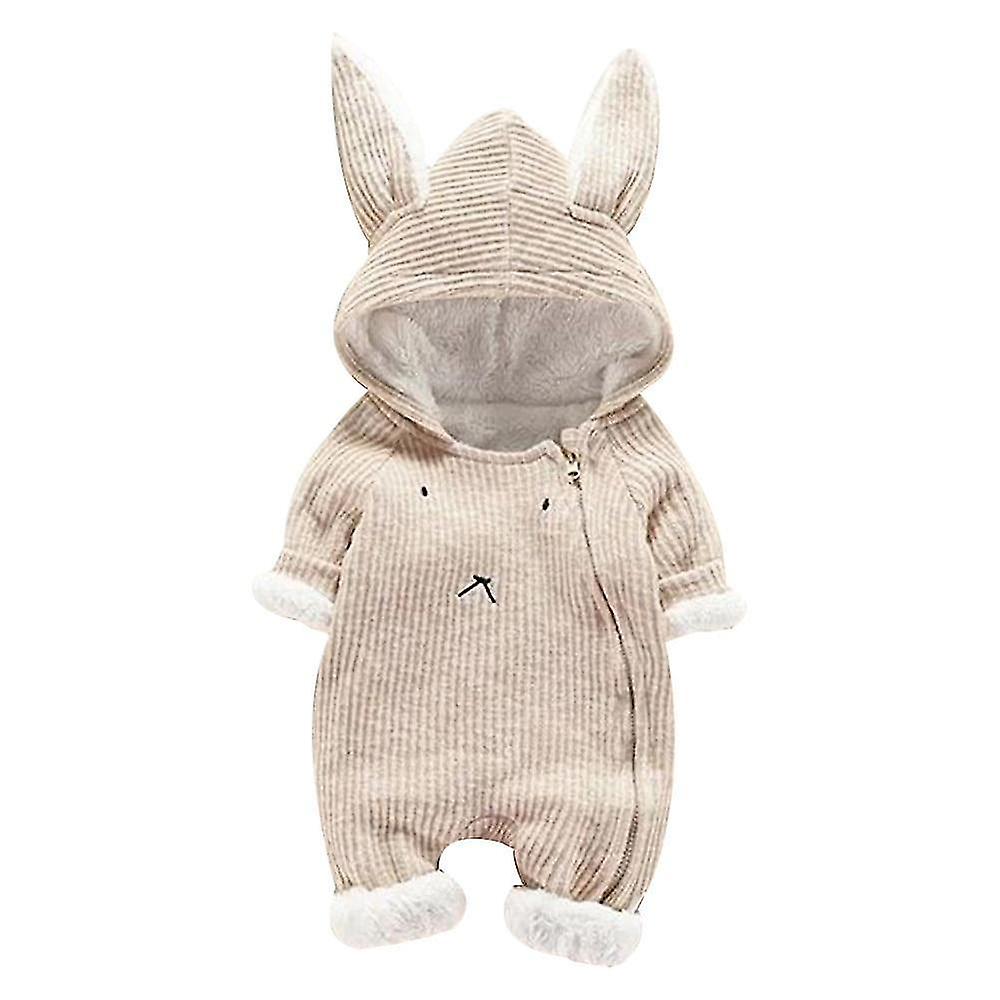 Jumpsuits Rompers Baby Clothing Kawaii Cartoon Hooded Romper Jumpsuit
