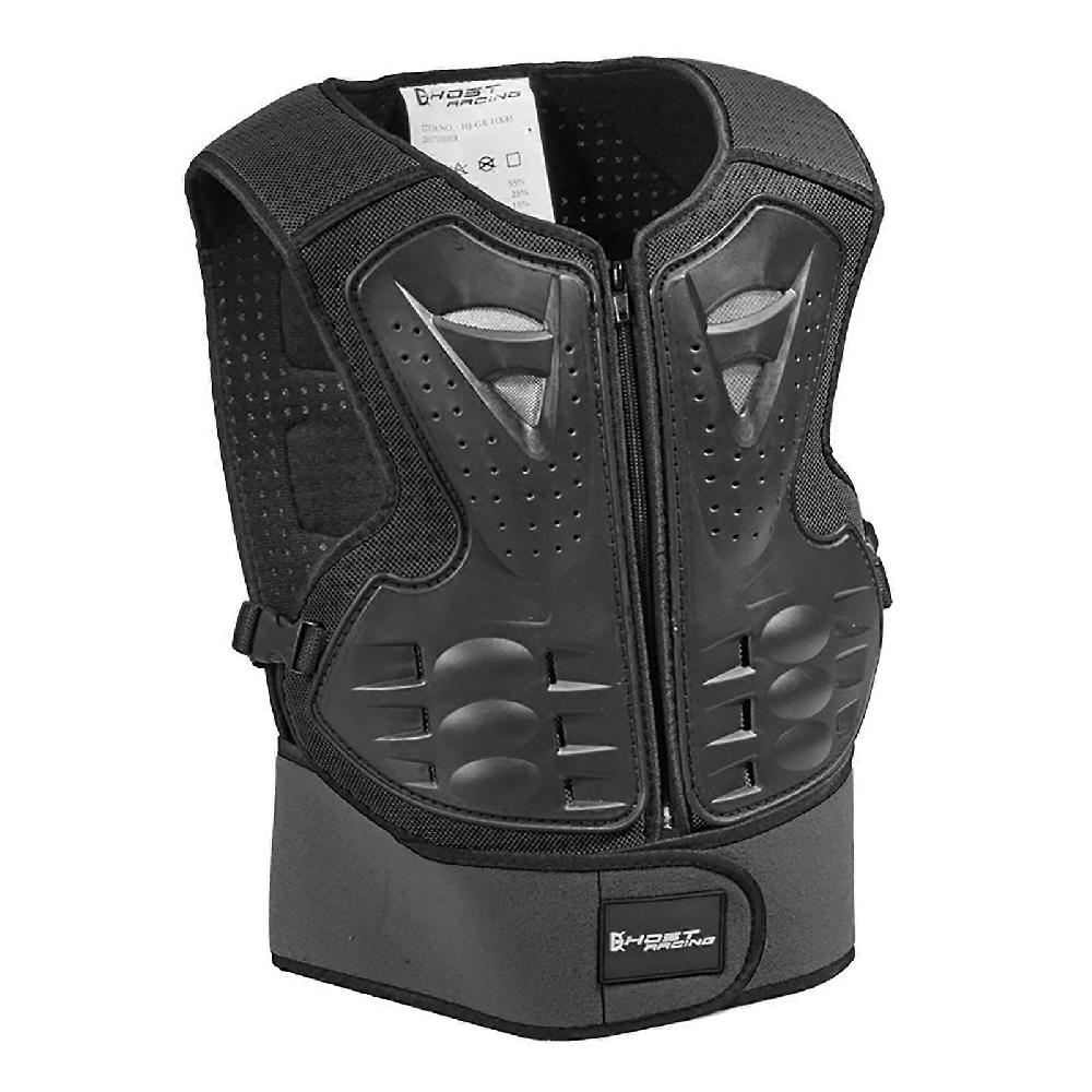 Kaesi Kid Protective Vest Safety Cozy Breathable Wear Resistant Comfortable Aid Accessory PE Toughness Shell Kids Dirt Bike Body Chest Spine Protector