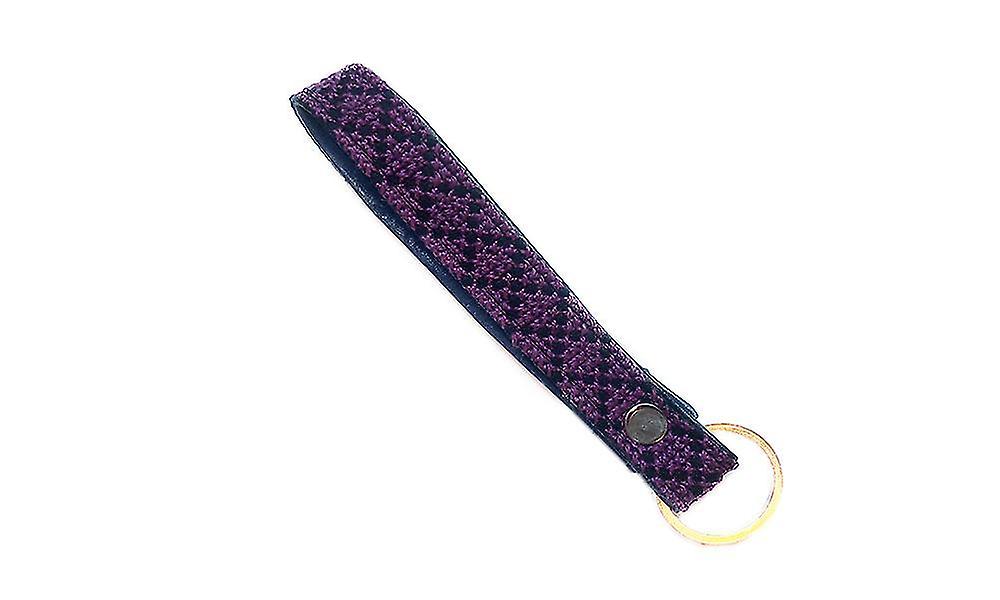 Keychains The Grape Leather Key Fob