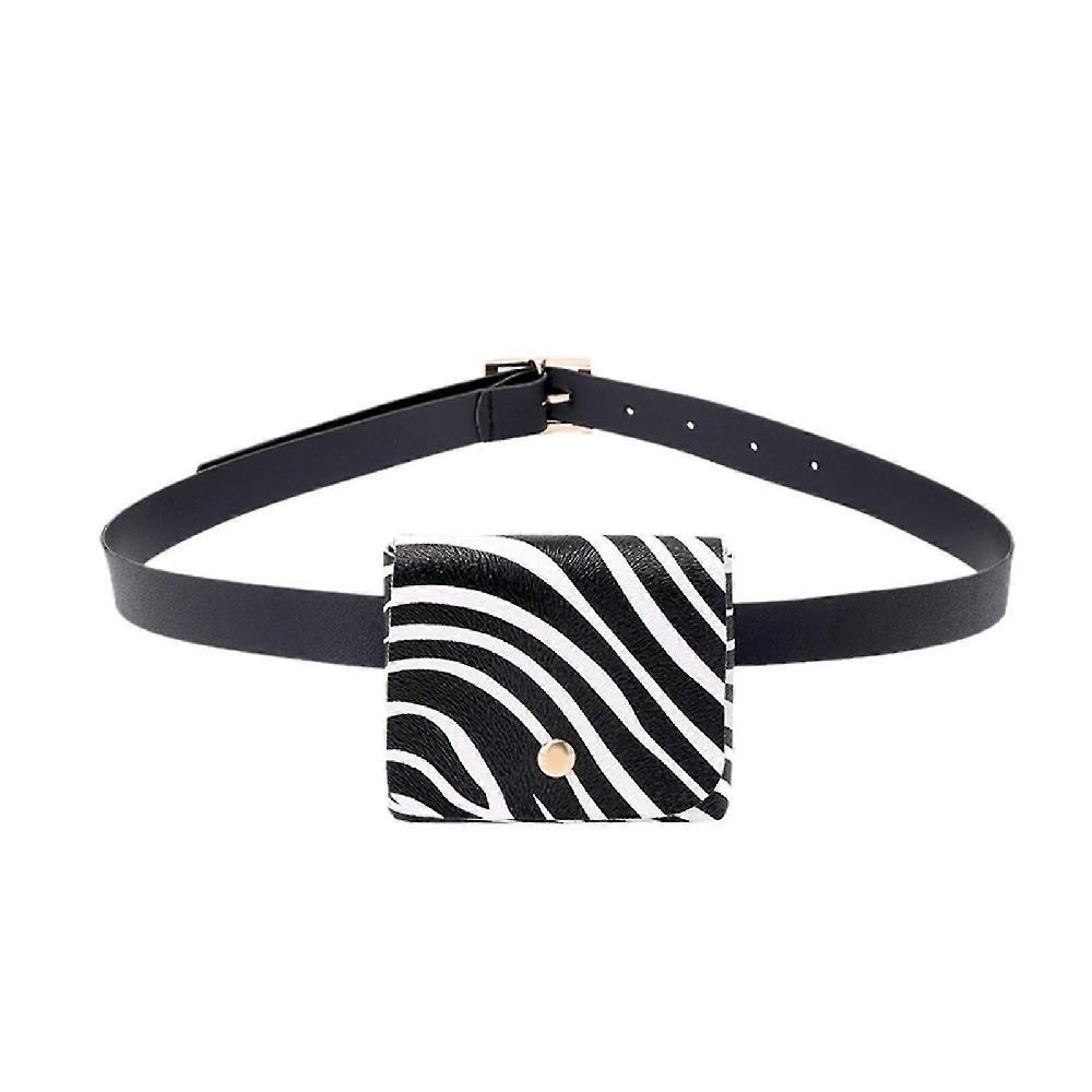 Ladies Fashion Belt Small Waist Bag Casual Wild Belt Small Square Bag