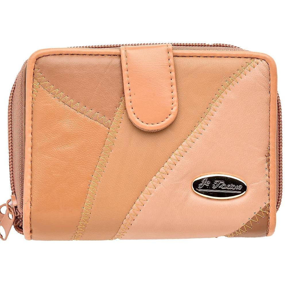 Large Soft Leather Patchwork Organiser Wallet