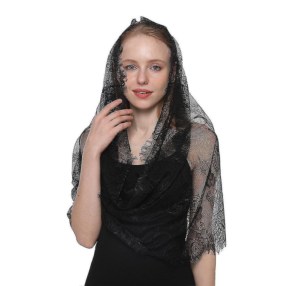 Latin Mass Veil Lace Mantilla For Bride Catholic Church Special Feast Days