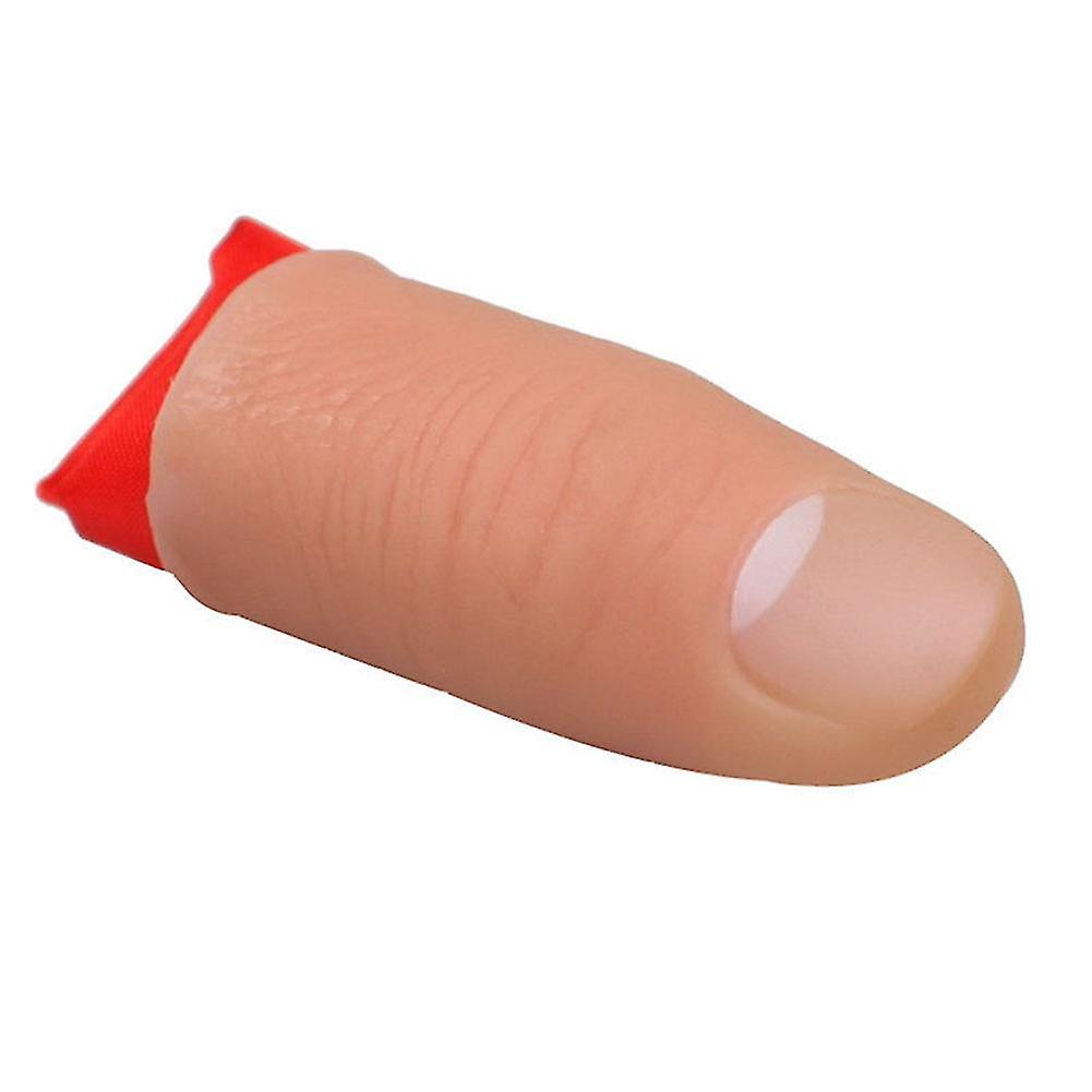 Magic Thumb Tip Trick Rubber Close Up Vanish Appearing Finger Hanky Trick Prop