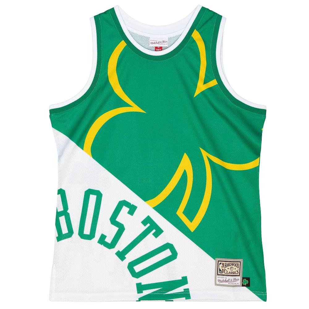 Maglia Canotta M&N Big Face 5.0 Boston Celtics
