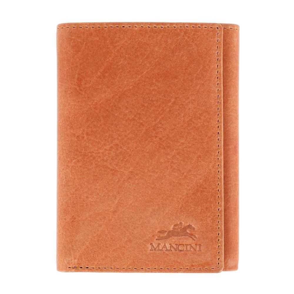 Mancini Leather Bellagio RFID Trifold Wallet (Men)