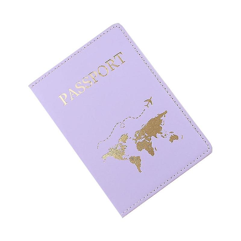 Map Passport Case Credit Id Card Cover Holder Travel Wallet Case For Women Men