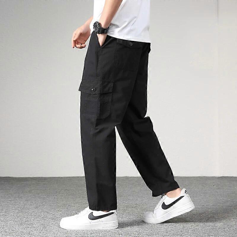 Men Casual Cargo Pants Mens Spring Tactical Multi Pockets Military Cargo Pants Men Autumn Outwear Large Size Trousers Male 6XL