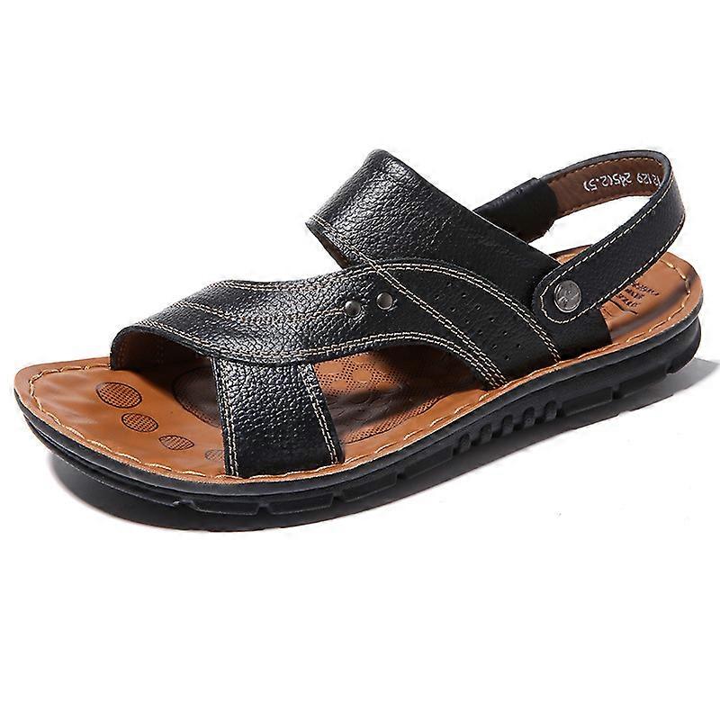 Men's sports leather sandals Outdoor sandals