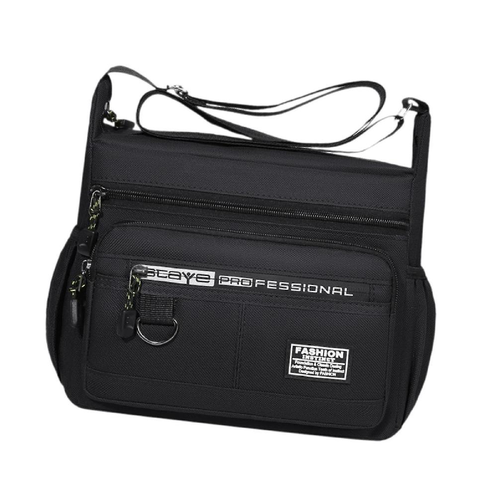 Men Shoulder Bag Simple Storage Crossbody Bag For Business Gift Father's Day